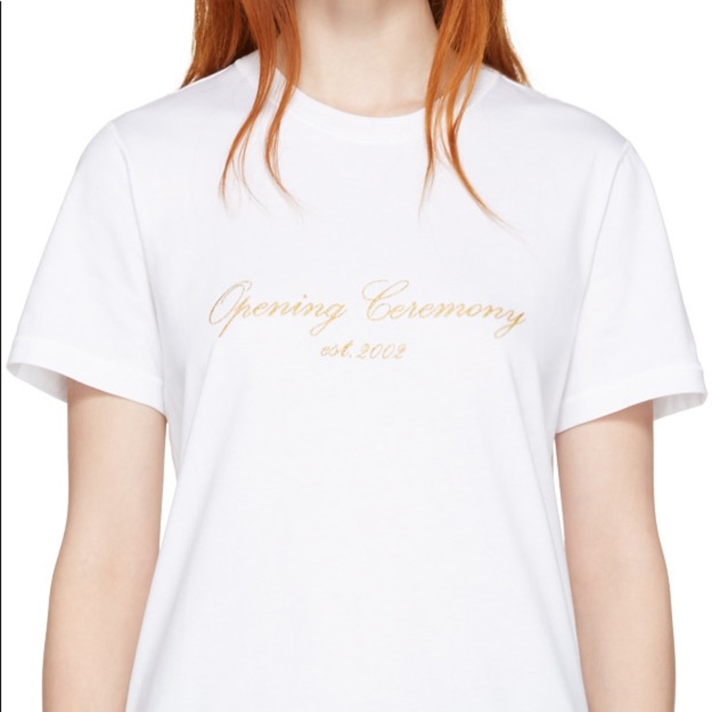 ISO! Opening Ceremony script tshirt black XS-S